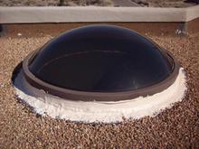 Sealed Skylight On Tar And Gravel Roof